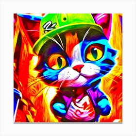 Cool Cat Canvas Print