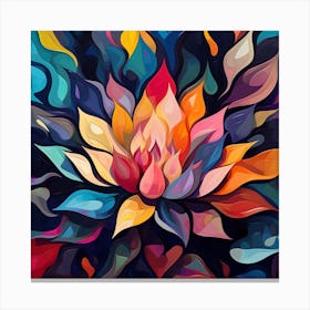 Lotus Flower 34 Canvas Print