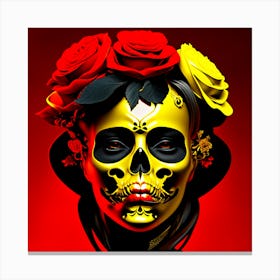 Day Of The Dead Canvas Print