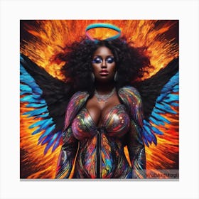 Mrz Wings Canvas Print