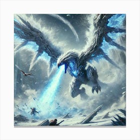 Wing Slam Canvas Print