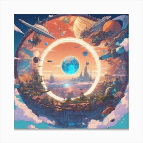 Space - Planet Canvas Print
