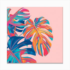 Tropical Leaves 16 Canvas Print