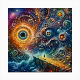 Psychedelic Painting 2 Canvas Print