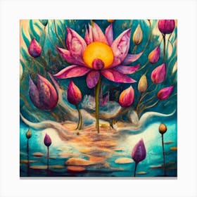 Lotus Canvas Print