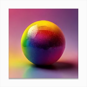 Rainbow Ball 1 Canvas Print