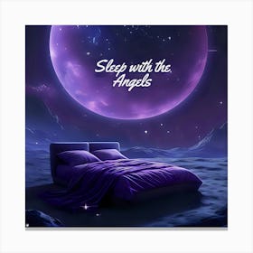 Sleep With The Angels Canvas Print