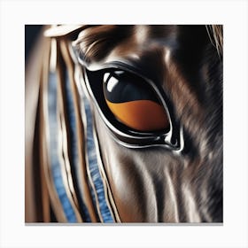 Eye Of The Horse 3 Canvas Print