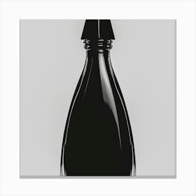 Black Bottle Canvas Print