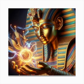 Ancient Egyptian God Ptah Canvas Print