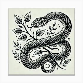 Tattoo Snake 4 Stampe su tela