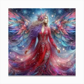 Angel With Wings 5 Canvas Print