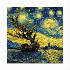 Starry Night 28 Canvas Print