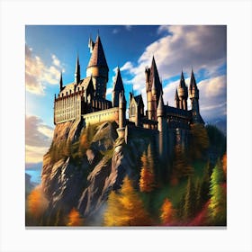 Hogwarts Castle 20 Canvas Print