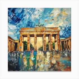 Brandenburg Gate 13 Canvas Print