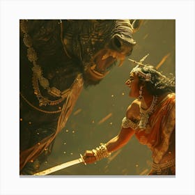 Durga Bhaag Canvas Print