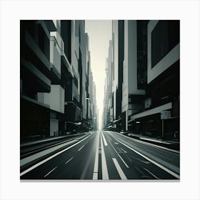 Abstract Cityscape 27 Canvas Print