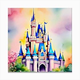 Cinderella Castle 41 Canvas Print