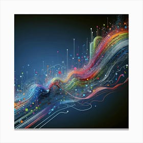 Abstract Wave 2 Canvas Print