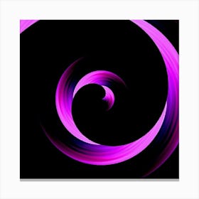 Abstract Purple Spiral Lienzo