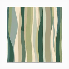 Abstract Striped Wallpaper Canvas Print