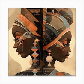 African Women 4 Canvas Print