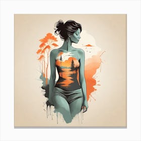 Body #2 Art Print Canvas Print