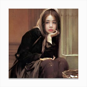 Himanee Bhatia the mysterious woman Canvas Print