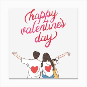 Happy Valentine'S Day 2 Canvas Print