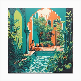 'The Pool' 1 Canvas Print