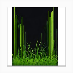 Green Grass Canvas Print