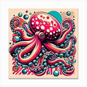 Octopus 7 Canvas Print