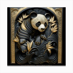 Panda Bear Canvas Print