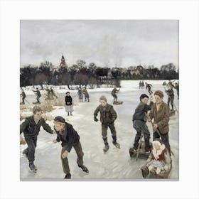 Skating 122 1 Canvas Print