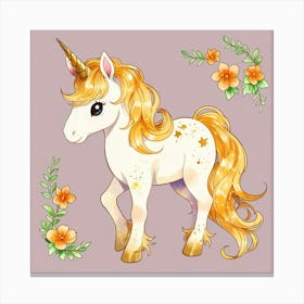 Unicorn 17 Canvas Print