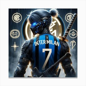 Inter Milan 7 Canvas Print