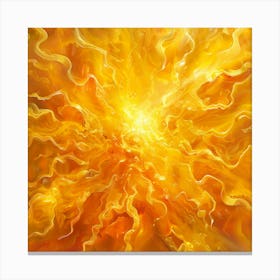 Solar Plexus Chakra (Manipura) 1 Canvas Print