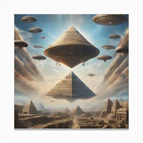 UFOs 1 Canvas Print