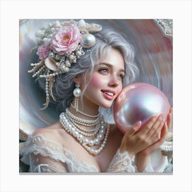 Pearls And Pearls Canvas Print