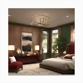 Master Bedroom Canvas Print