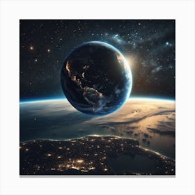 The Beauty Of Space Canvas Print