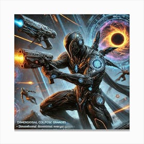 A Striking Depiction Of Reality Reapers, Elite Mul Canvas Print