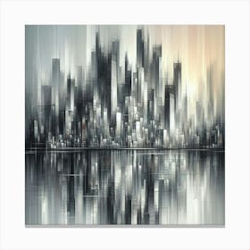 Cityscape Canvas Print 2 Canvas Print