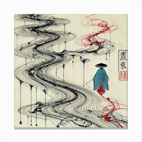 Asian Woman 10 Toile