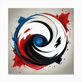 Spiral Swirl Canvas Print