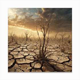 Dry Land 36 Canvas Print