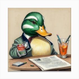 Ducky 15 Canvas Print