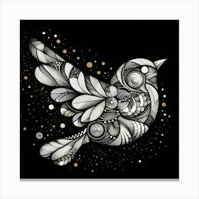 Bird Of Whimsy Canvas Print