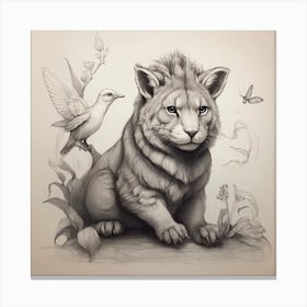 Jungle cub Canvas Print