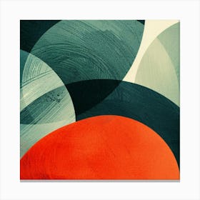 Abstract Circles 7 Canvas Print